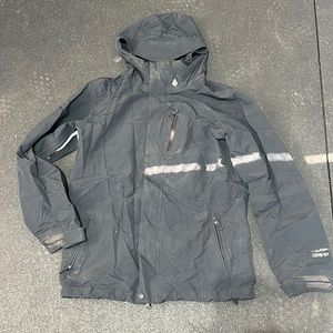 Gore tex Volcom Black Snowboard Jacket
